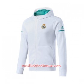 Real Madrid Veste à Capuche 2017-18 Blanc